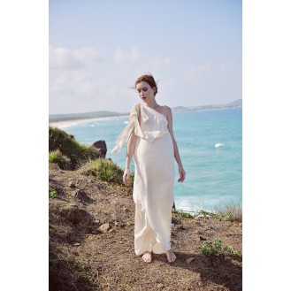 One Shoulder Tulle Tulle Dress